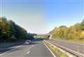 Motorway closed due to burst water main