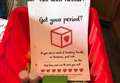 Period poverty box to help schoolgirls