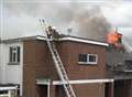 Blaze destroys roof of community hall