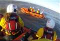 Dramatic cliff rescue as man cut off by tide