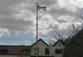 Complaints after Ukraine flag flown next to windmill