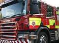 Crews attend outbuilding fire