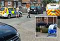 Street turned into ‘crime scene’ with tents in garden and forensics van