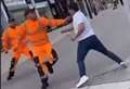 Bin men sacked after fight