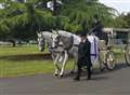 Tributes at funeral of mum at centre of double murder probe