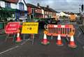 Traffic misery as water leak shuts main road for a week