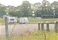 Police called after Travellers set up camp at playing field