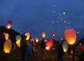 Lanterns released in memory of biker, 21, killed in crash