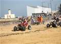 Quad bike beach racing at Margate