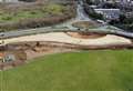 Drone images show latest work on £5m roundabout revamp