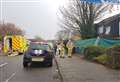 Emergency crews descend on housing estate