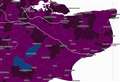 The neighbourhoods where Covid cases have more than halved