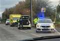 Traffic stretches to M2 after crash outside school