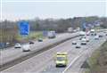 Drivers face 50mph motorway limit