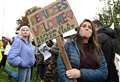 'Shut Manston down': Hundreds protest outside detention centre