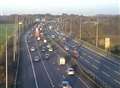 Delays after motorway crash