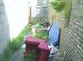 Eyesore tackled: Flytippers dump 1.3 tonnes of rubbish in alleyway