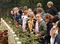 Children remember fallen servicemen