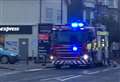 Blaze at Tesco store