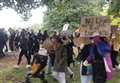 Black Lives Matter protest march through town centre