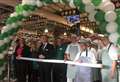 Crowds gather at superstore opening day 