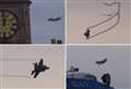 Incredible US Air Force fighter jets filmed ‘roaring’ over Kent harbour