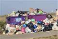 ‘Wembley-sized crowds’ from London blamed for Kent beach’s mountain of rubbish