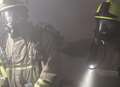 Oil pan fire spreads across kitchen