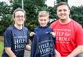 Boy's mission to help 'broken soldiers'