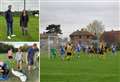 Community ‘pulls together’ to ensure vets’ debut match goes ahead after pitch vandalism