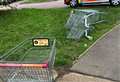 ‘It’s a disgrace!’ Anger as trolleys dumped a mile away from stores