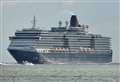 Huge 'ghost ship' moored off Kent leaves