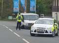 Van damaged in rush hour crash