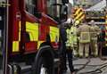 Man suffers burns in shed fire