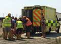 Lifeboat rescues injured man 