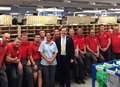 MP Charlie Elphicke visits Deal delivery office