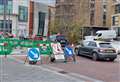 Town centre roadworks finally removed - but will return next year