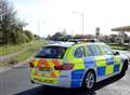 Crash shuts major roundabout