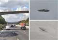 Rocks lobbed at drivers on motorway by ‘children on bridges’