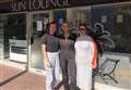 Kerry Katona spotted in Kent salon