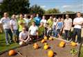 Volunteers get their hands dirty