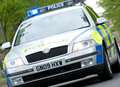 Five injured in police patrol car smash