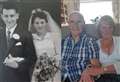 Childhood sweethearts celebrate 60th anniversary