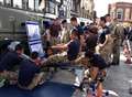 Kent Police beat Gurkhas in charity rowing challenge