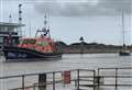 Lifeboat rescues vessel for storm winds