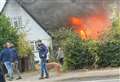 More than 30 firefighters called to bungalow blaze