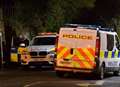 Armed police surround house