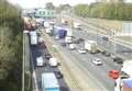 Crash led to 10-mile M25 queue