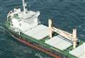 Ship carrying explosive cargo still anchored off Kent after almost three weeks