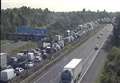 Lanes reopen after crash on M2